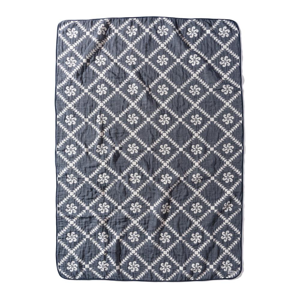 Gauze Blanket / NAVY (L) – BasShu Online Store