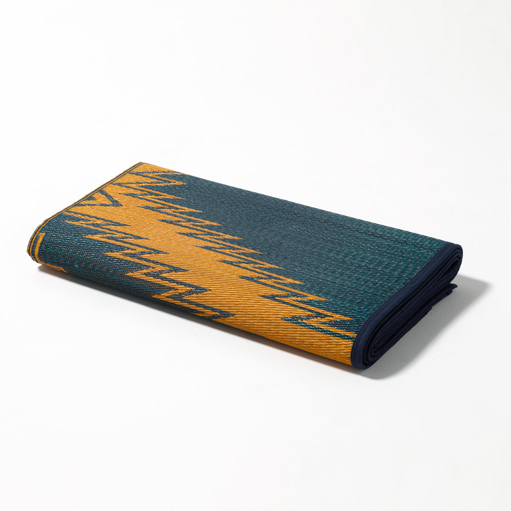 IGUSA RUG / NAVY×BLUE – BasShu Online Store