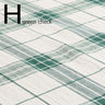【WEB限定】Semi-order Flat Curtains / Green・Yellow check