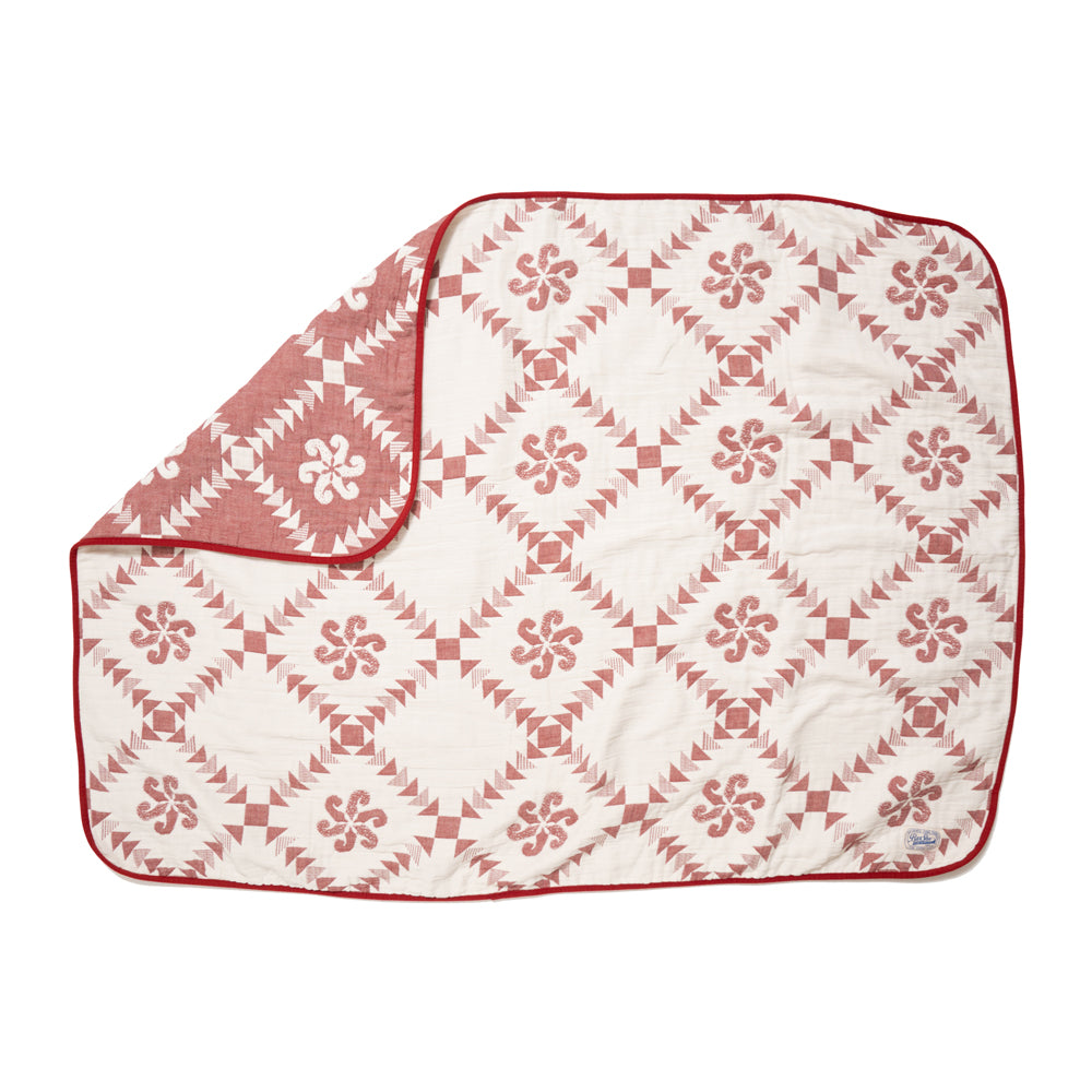 WEB限定】Gauze Blanket / RED (M) – BasShu Online Store