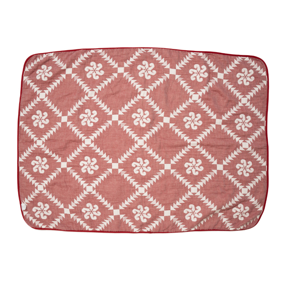 布団・毛布 BasShu Gauze Blanket RED Gauze Blanket / RED – BasShu Online Store