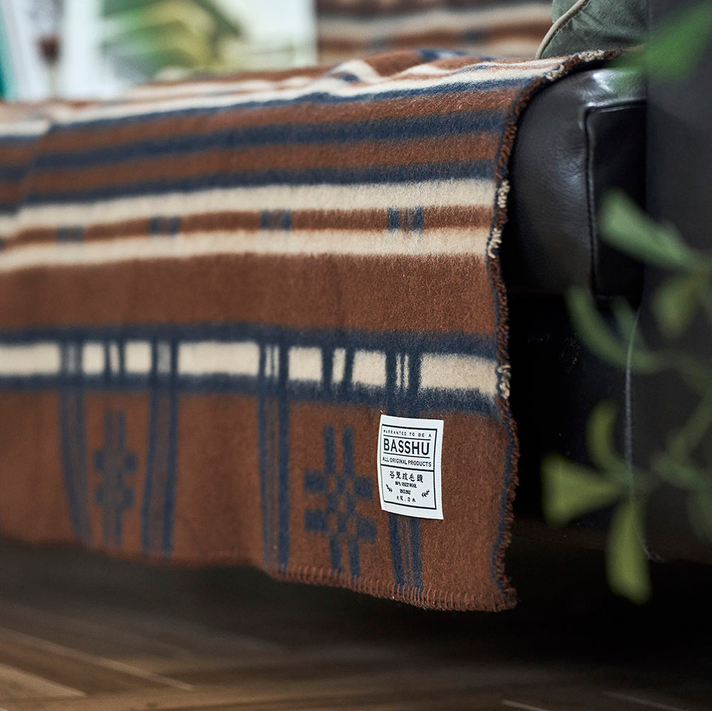 NEW Wool Blanket / BROWN – BasShu Online Store