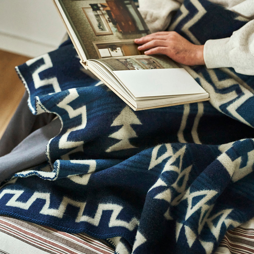 NEW Wool Blanket / BLUE – BasShu Online Store