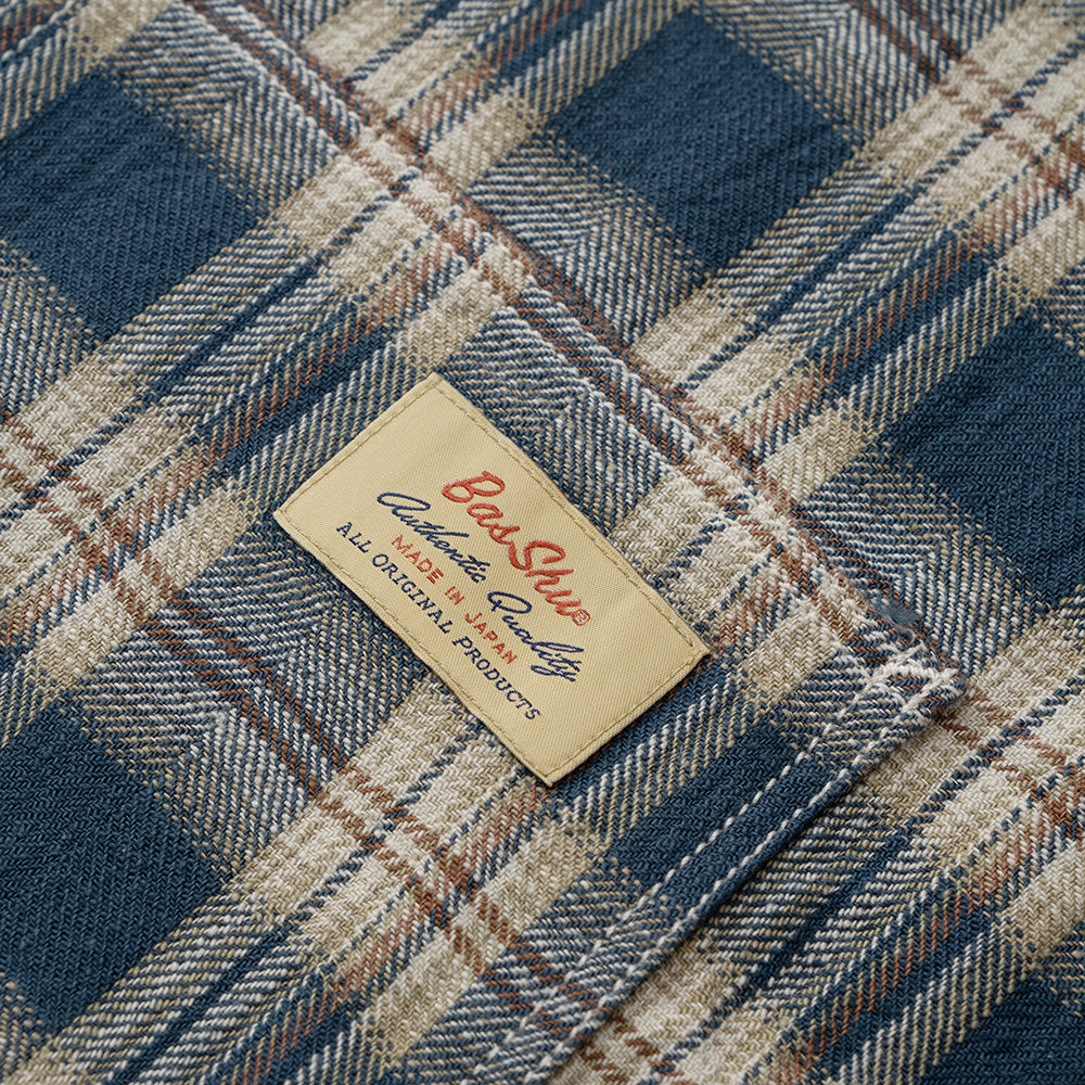 Check Apron / BLUE – BasShu Online Store