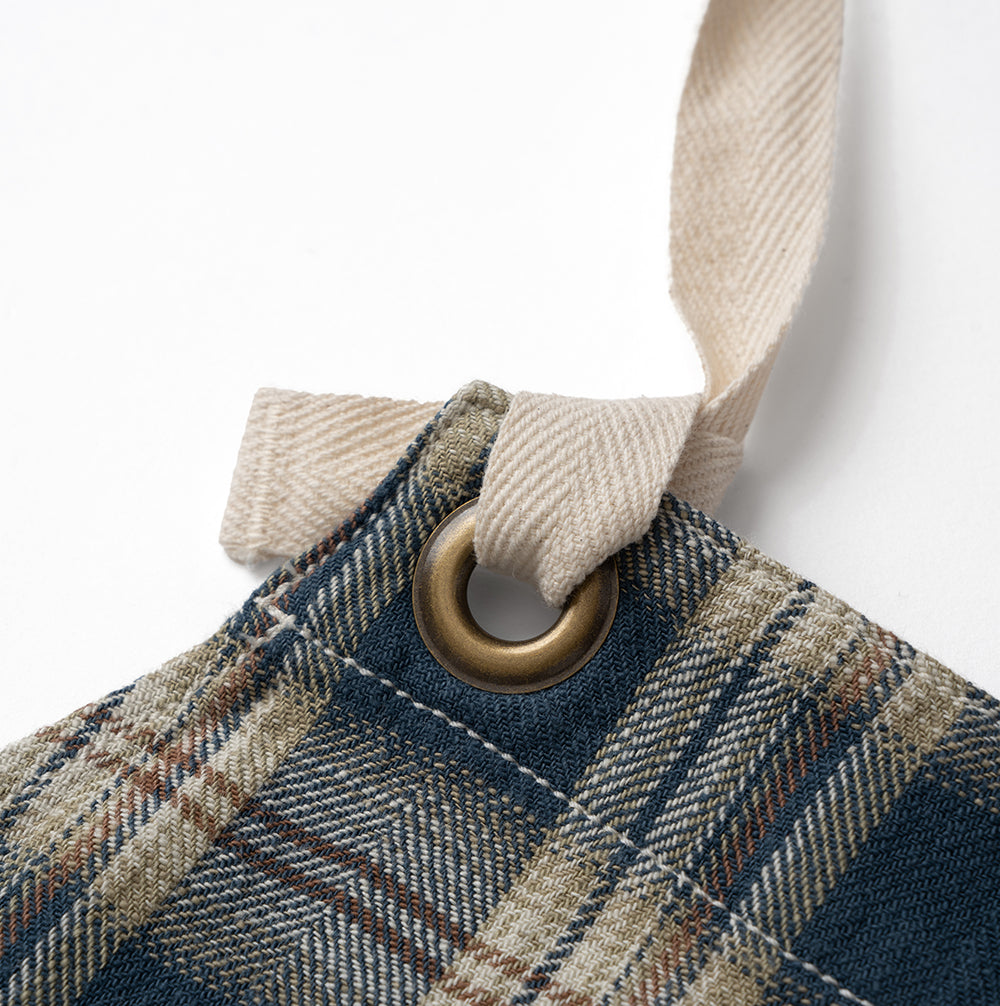 Check Apron / BLUE – BasShu Online Store
