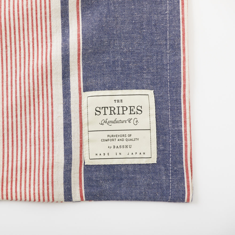 WEB限定】THE STRIPES Pillow Case / NAVY – BasShu Online Store