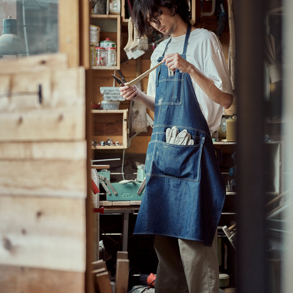 Work Apron / DENIM – BasShu Online Store