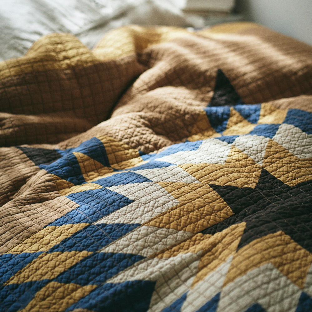 美品 BASSHU パッチワーク キルト ブランケットキルトラグ ペンドルトン Patchwork Quilt – tagged 