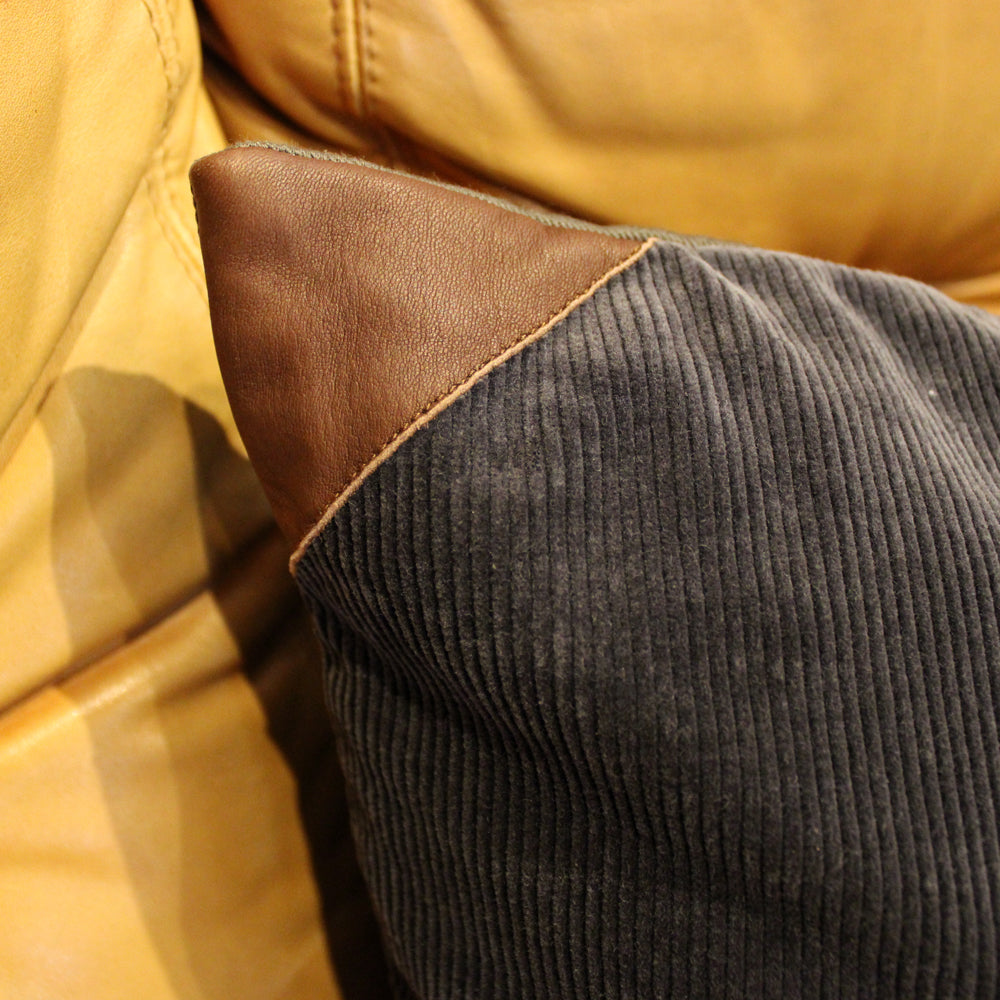 Long Feather Cushion / Chimayo GRAY *クッション付き – BasShu