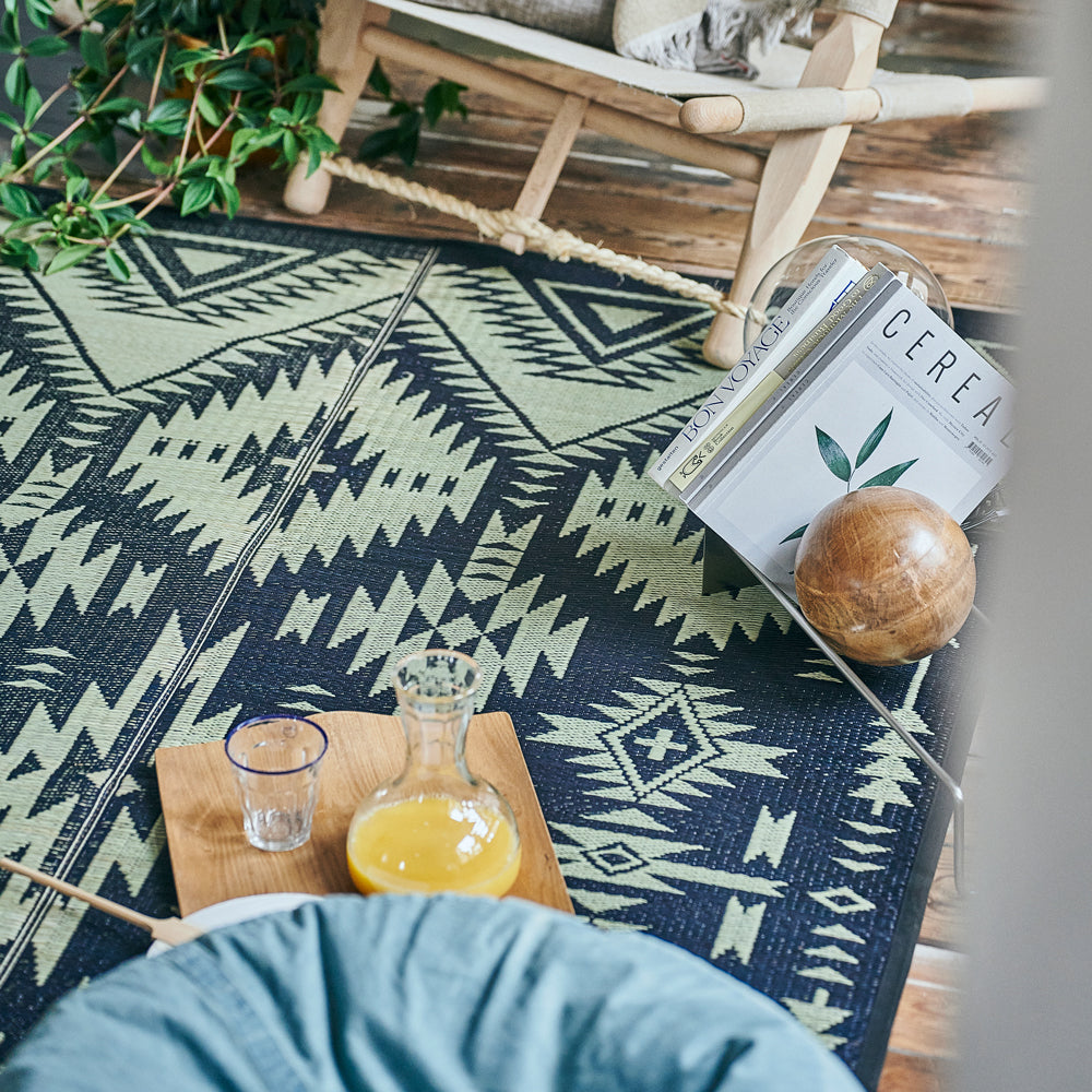 Baluch face rug今だけお値下げ！ 001214 THIS IS THE W/B FRINGE RUG 90×130 | BRID