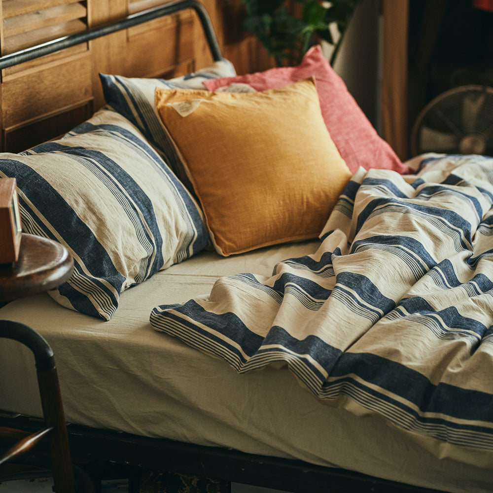 WEB限定】THE STRIPES Duvet Cover / BLUE – BasShu Online Store